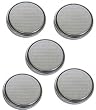 Lithium Button Cell Battery CR2450 5-Pack
