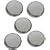 Lithium Button Cell Battery CR2450 5-Pack