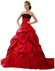 Strapless Off the Shoulder Satin Crystal Lace-Up Beaded Wedding Dress  with a Court Train 