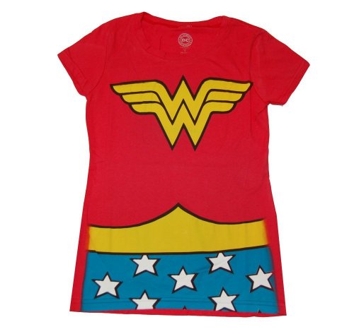  Officially Licensed Womens Wonder Woman Costume T-shirt