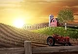 Wallmonkeys Peel and Stick Wall Decals - Morning on the Farm - 60