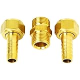 SK11(エスケー11) ホースジョイント 両口同径 ねじ G(PF)1/2 ホース口 12.7mm H127×4MF FHS-2440