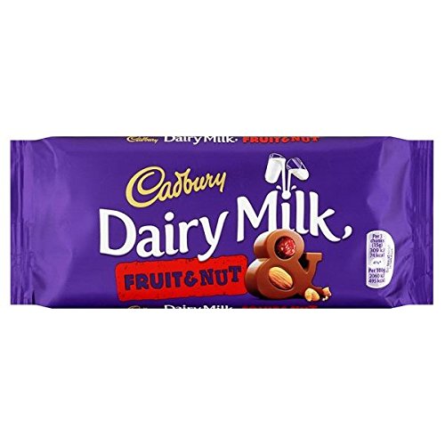 Cadbury Dairy Milk Fruit and Nut Chocolate 120g Bar Cadbury Dairy Milk Fruit and Nut Chocolate 120g Bar