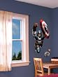 Captain America: The First Avenger 2' x 4' Set -- WallJammer -- Peel & Stick Wall Mural Appliques