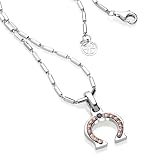 Pharmabijoux Necklace Men in 925 Silver with Black Diamond, form Horseshoe bat, weight 8.1 grams 41SmqU6%2BF1L. SL160 Pharmabijoux Necklace Men in 925 Silver with Black Diamond, form Horseshoe bat, weight 8.1 grams