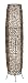 Retro Style Footed Rattan Column Floor Lamp