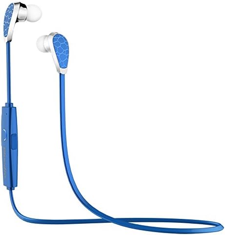 AGPtek® Bluedio Multipoint Sweat-proof Wireless Stereo N2 Bluetooth V4.1 +A2DP Earbuds for Samsung Galaxy S5/S4/S3/S2/Note2/Note3/Tablet/PC/Laptop and All Smart Phones - talking / music playing times up to 5 hours - with 3 pairs Silicone ear tips (S/M/L)