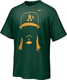Oakland Athletics Green Nike Hair-itage Coco Crisp Player Tee