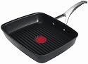 Tefal E20241 Jamie Oliver Grillpfanne 29 x 25 cm At Home Series Cast Alu