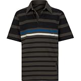 VOLCOM Blockage Boys Polo - Charcoal