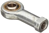 RBC Heim Bearings HFL4C 0.2500″ Bore, .2500-28 Threads, Left Hand Thread, Female Rod End Bearing, 4 Piece Metal-To-Metal