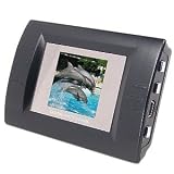 1.5-Inch Mini Digital Photo Frame for Your Desktop (Black)