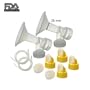 Maymom Breast Pump Kit for Medela Pump in Style Pumps; 2 Breastshields, 4 Valves, 6 Membranes, & 2 Tubes for Pump in Style Advanced Sold After July 2006; Replacement Parts for Medela Breast Shield, Medela Tubing, Valves and Membranes