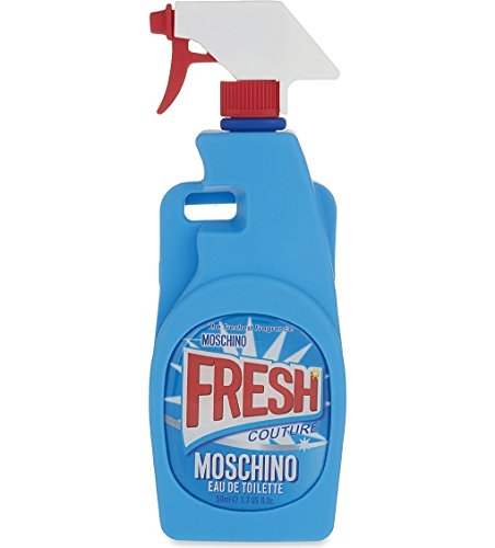 Jicheng Electronic IPhone 6 Plus Moschino Cleaning Spray Bottle Case,iPhone 6S Plus Cover,3D Cartoon Moschino Color Graffiti Cleaning Spray Bottle Silicone Case for Apple IPhone 6/6S Plus 5.5