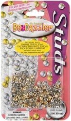 Bulk Buy: SAS Be Dazzler Stud Refills 200/Pkg Gold &amp; Silver BDZ-STUD (4-Pack)