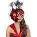 Senorita Sequin Feather Mask
