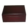 Cherry Stained Wooden Jewelry Gift Box
