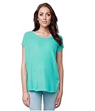 RIPE maternity キャップスリーブデルタマタニティトップ サイズL アクア K834