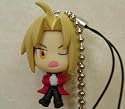 Fullmetal Alchemist Figure Keychain Edward ( Cell Phone Strap)