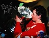 Al Macinnis Calgary Flames Autographed/Hand Signed 8X10 1989-Cup Photo