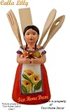 KITCHEN UTENSIL HOLDER WITH TOOLS SUNFLOWER YELLOW