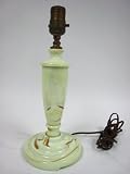 Art Deco Slag Glass Lamp