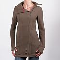 Bench Damen Fleece - Kurzmantel DUAL LONG
