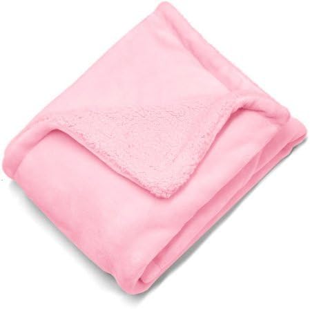 Heritage Club Royal Plush/Sherpa Reversible Throw, 30" x 40"