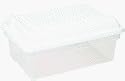 Rubbermaid 702300-WHT Hi-Top Storage Box