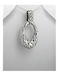 Pendant Necklace In 92.5 Sterling Silver