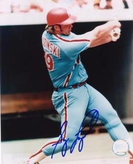 Greg Luzinski Autographed/Hand Signed Philadelphia Phillies 8x10 Photo