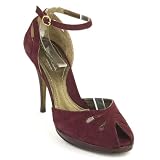 Via Spiga Rugoe Wine high-heels