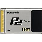 Panasonic E-Series P2 Memory Card AJ-P2E032XG - Flash memory card - 32 GB - P2 Card