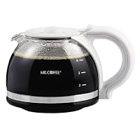 Mr. Coffee SPD4-1 4-Cup Replacement Decanter, White