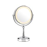 Revlon Touch Countrol Mirror Luxury Double-Sided Mirror With 3 Touch-Controlled Light Settings Plus 3X Magnification