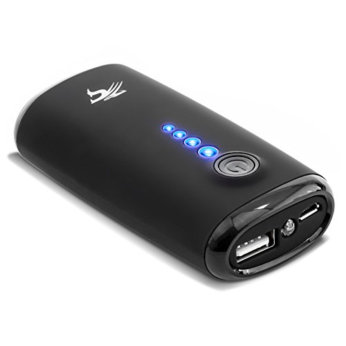 Sentey Power Bank Brio 5200mah Black Rubber Photo