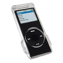 Bargaincell- Brand New Transparent Clear Crystal Snap On Cover Case With Neck Strap For Apple ipod 1st Generation Nano Music Mp3 Player