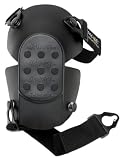 Decade 55300 Contour Knee Pad with Gpact, Black, Unisize