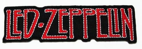 Led Zeppelin Rock Music Band Logo Iron on Patch Great Gifr for Men and Women/ramakian