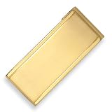 Stainless Steel Gold-plated Money Clip
