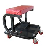 Td Industrial 4 - Wheel Mechanic's Creeper Seat with Tool Tray