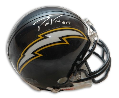Philip Rivers Signed Chargers Mini Helmet