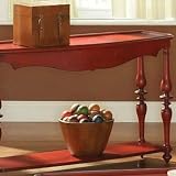 Largo Mill Valley Sofa Table in Weathered Red
