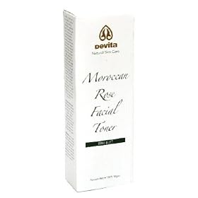 Devita Natural Skin Care Facial Toner Moroccan Rose