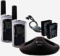 Cobra LI6050-2WXVP FRS/GMRS Radios with Vibrate VOX, Batteries and Charger - 2 Pack