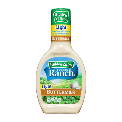 Hidden Valley Original Ranch Light Dressing, Buttermilk, 16 Fluid Ounce