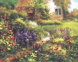 20 x 16 WeatherPrint - The Secret Garden