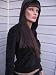 Juicy Couture Black Velour Basic Hoodie Jacket and Pants Tracksuit Set