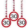 Rotor-Spiralen Verkehrsschild 30, 3er-Pack Deckenh�nger