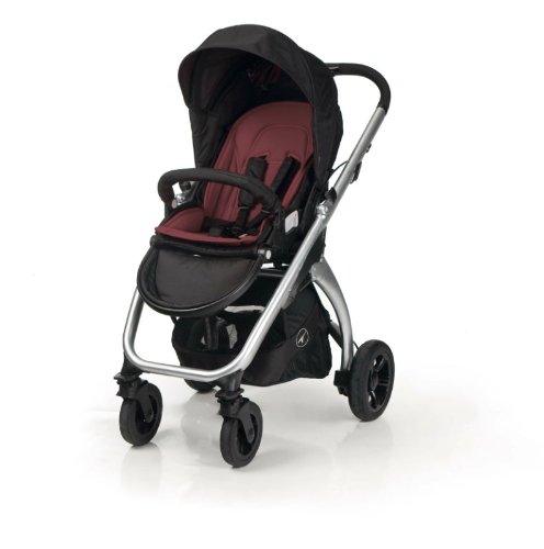 Imagen 1 de Cochecito Kudu4 Chasis Aluminio Burgundy